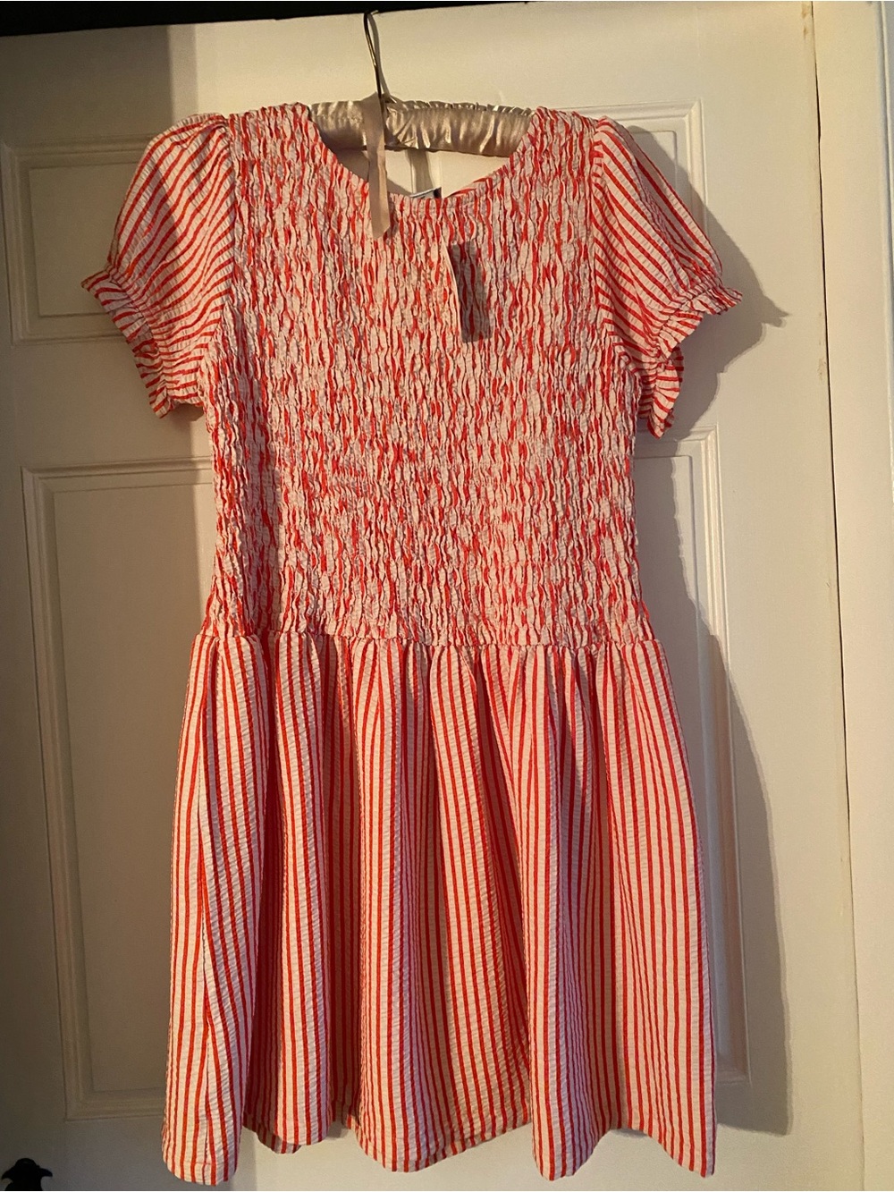 Maeve Margie Smocked Mini Dress